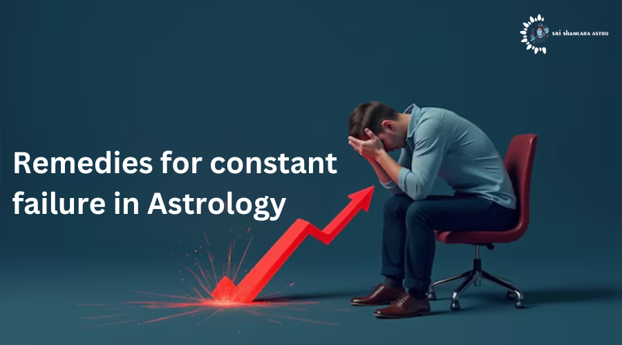 Remedies for constant failure in Astrology