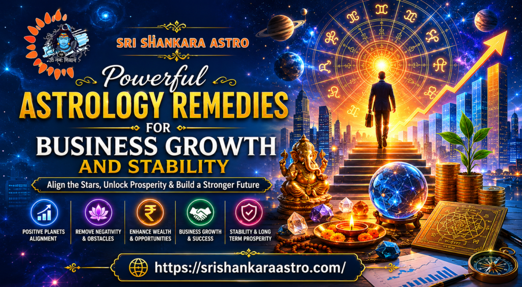 Astrology Remedies for Business Growth