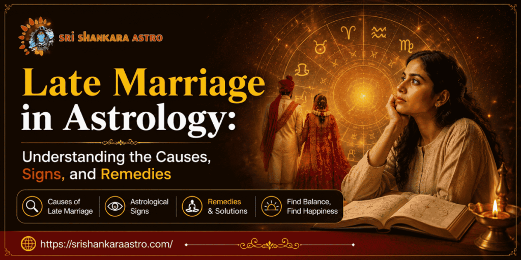 Late Marriage in Astrology