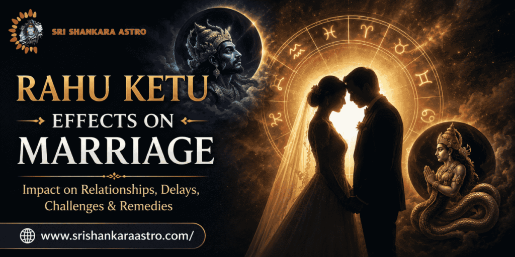 Rahu Ketu Effects on Marriage