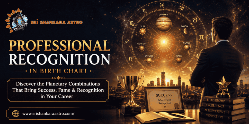 Professional Recognition in Birth Chart