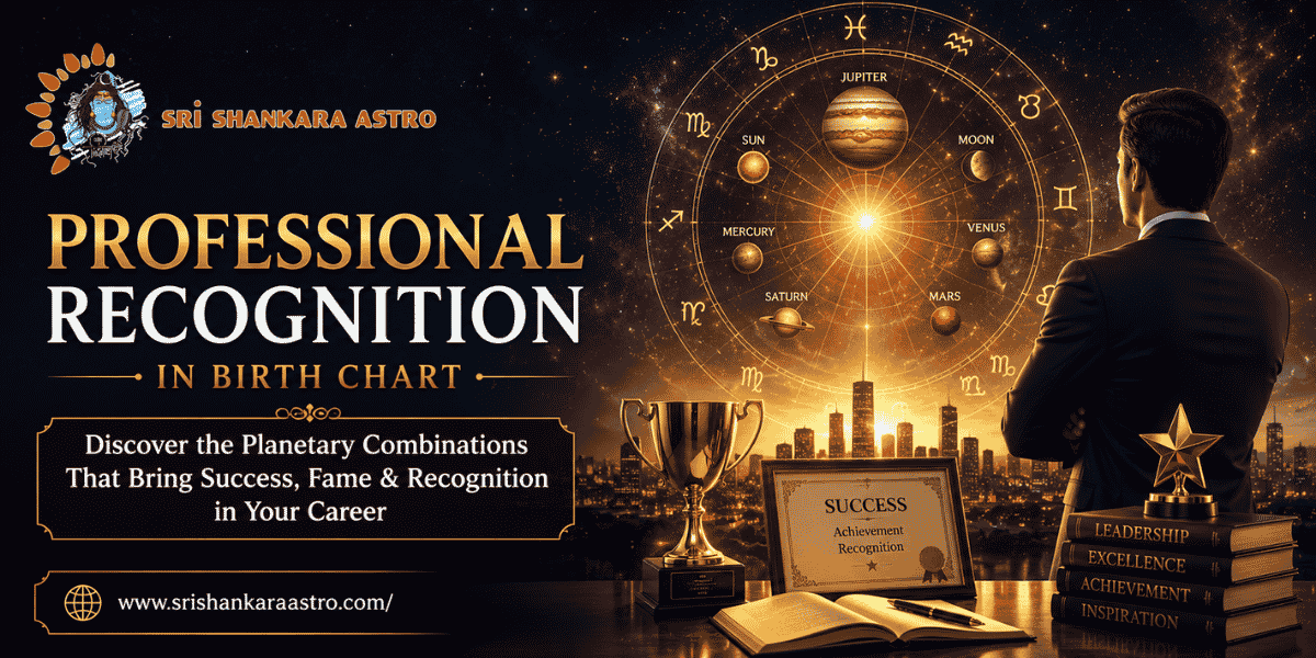 Professional Recognition in Birth Chart